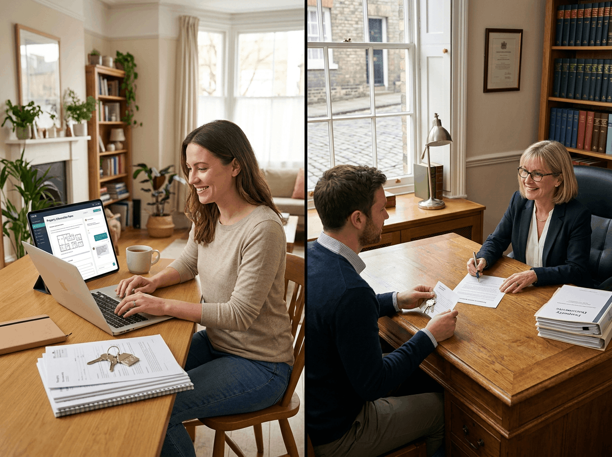 Should you use an online conveyancer or a high street solicitor for your move?